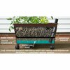 City Pickers Raised Bed Grow Box, Self Watering and Improved Aeration, Mobile Unit with Casters, Brown 2345